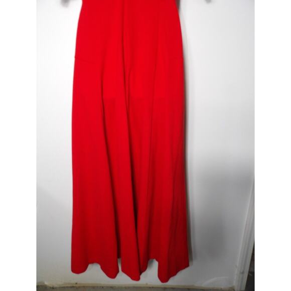 Soft Surroundings Scarletta Maxi Dress Sz 6 Red V Neck A Line EUC - Picture 13 of 13